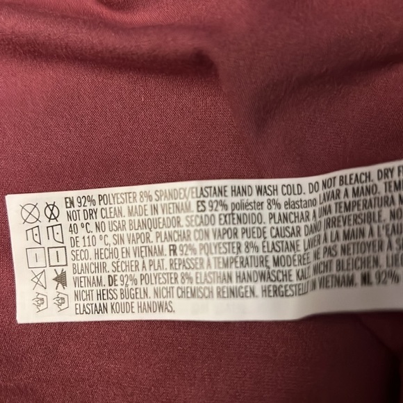 NWT Forever 21 Women’s Dress Small Long Sleeve Mauve Mock Neck - Picture 3 of 3